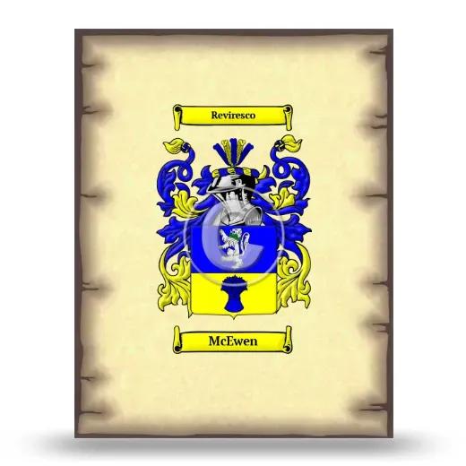 McEwen Coat of Arms Print