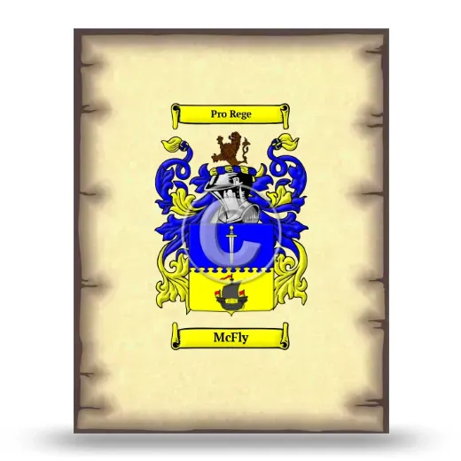 McFly Coat of Arms Print