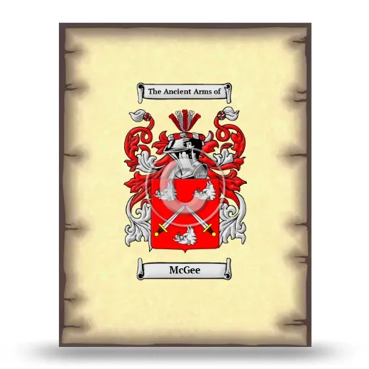 McGee Coat of Arms Print