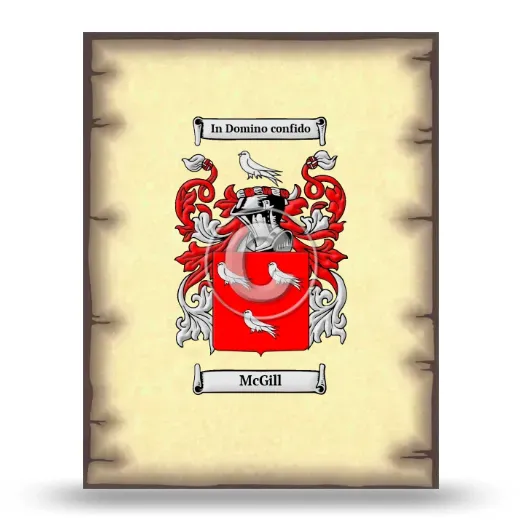 McGill Coat of Arms Print
