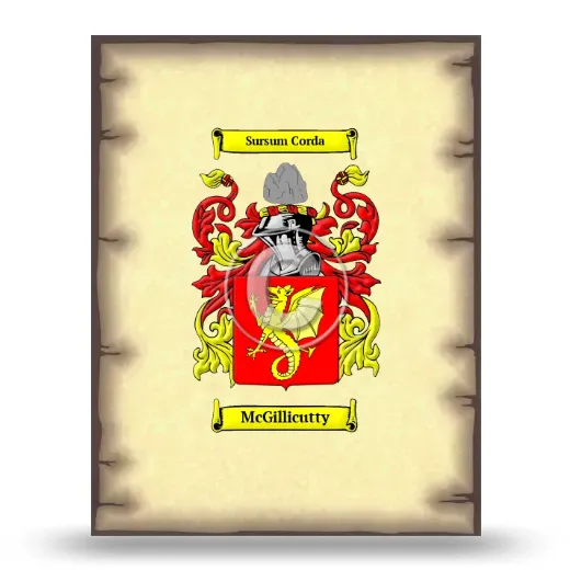 McGillicutty Coat of Arms Print