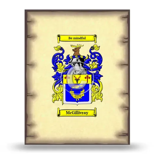 McGillivray Coat of Arms Print