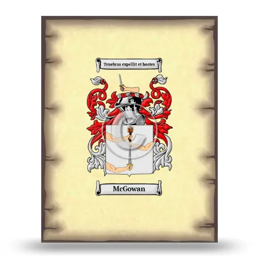 McGowan Coat of Arms Print