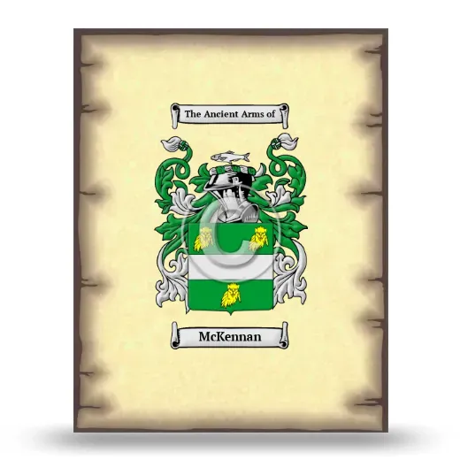 McKennan Coat of Arms Print
