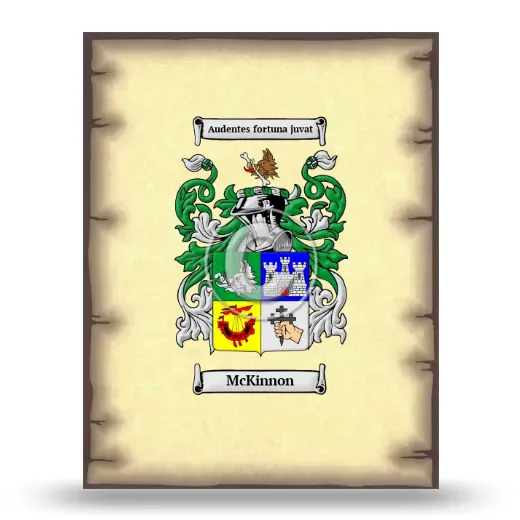 McKinnon Coat of Arms Print