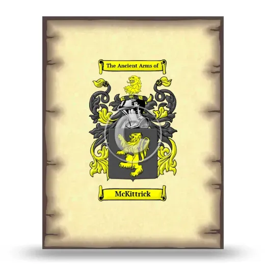 McKittrick Coat of Arms Print