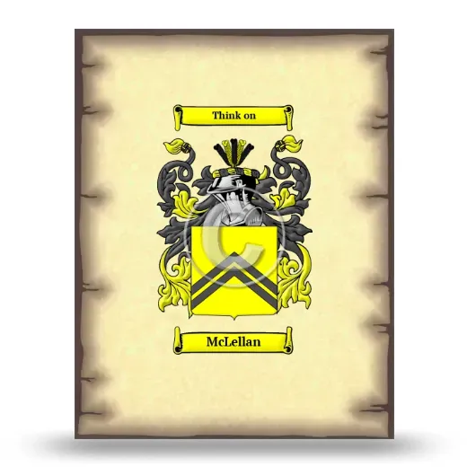 McLellan Coat of Arms Print