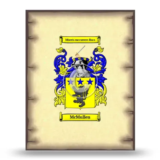 McMullen Coat of Arms Print