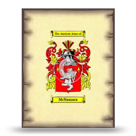 McNamara Coat of Arms Print