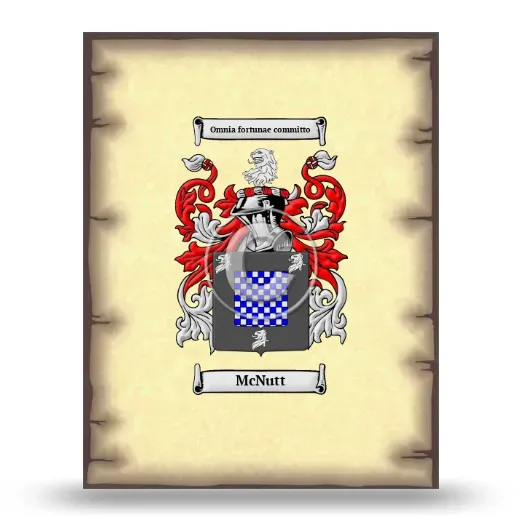 McNutt Coat of Arms Print