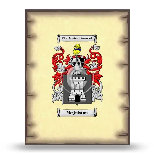 McQuiston Coat of Arms Print