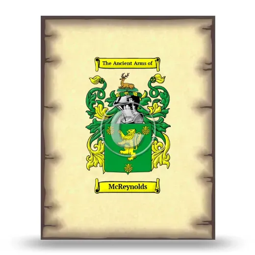 McReynolds Coat of Arms Print
