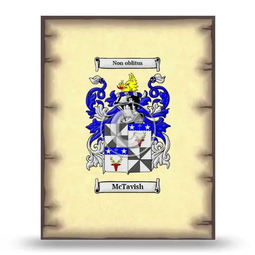 McTavish Coat of Arms Print