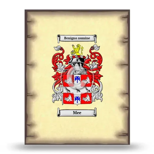 Mee Coat of Arms Print