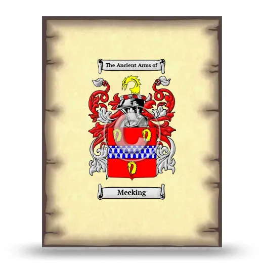 Meeking Coat of Arms Print