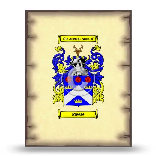 Meese Coat of Arms Print