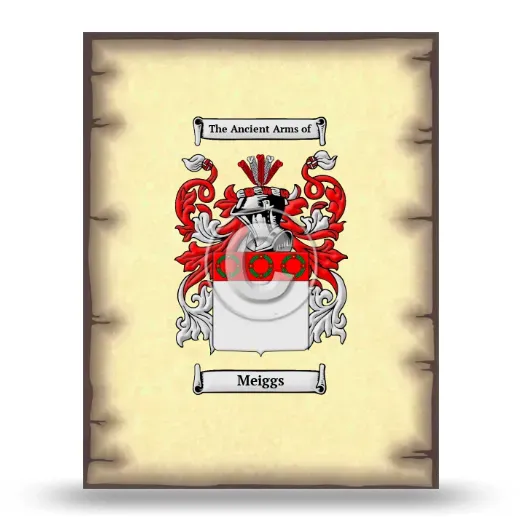 Meiggs Coat of Arms Print