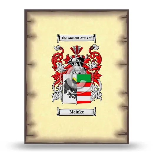 Meinke Coat of Arms Print