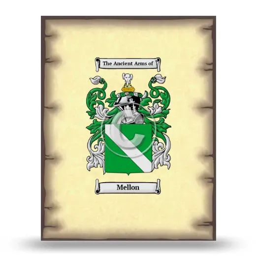 Mellon Coat of Arms Print