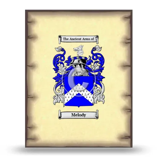 Melody Coat of Arms Print