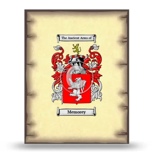 Memorey Coat of Arms Print