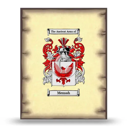 Mensah Coat of Arms Print