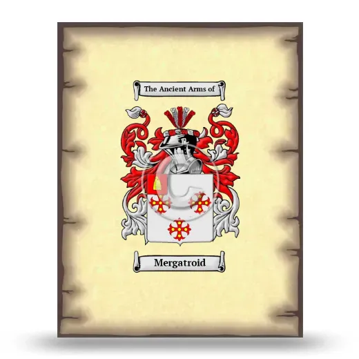 Mergatroid Coat of Arms Print