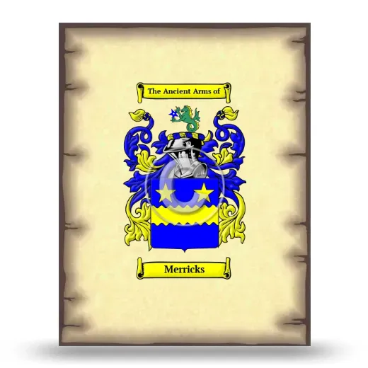 Merricks Coat of Arms Print