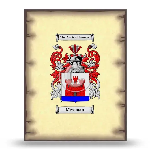 Messman Coat of Arms Print