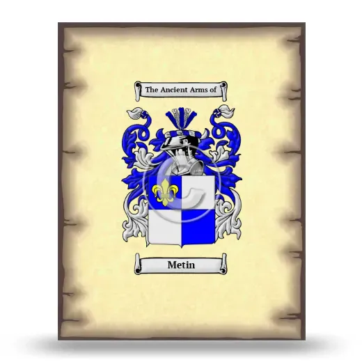 Metin Coat of Arms Print