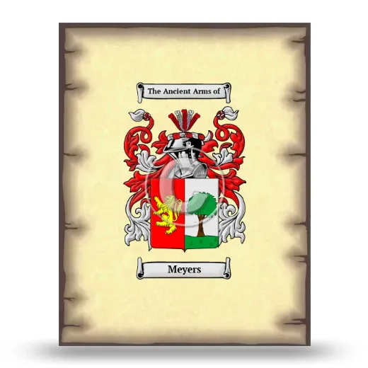 Meyers Coat of Arms Print