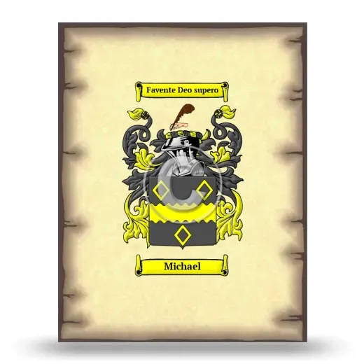 Michael Coat of Arms Print