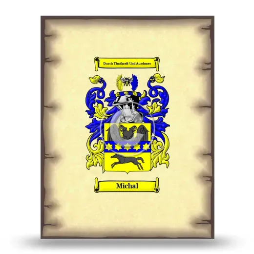 Michal Coat of Arms Print