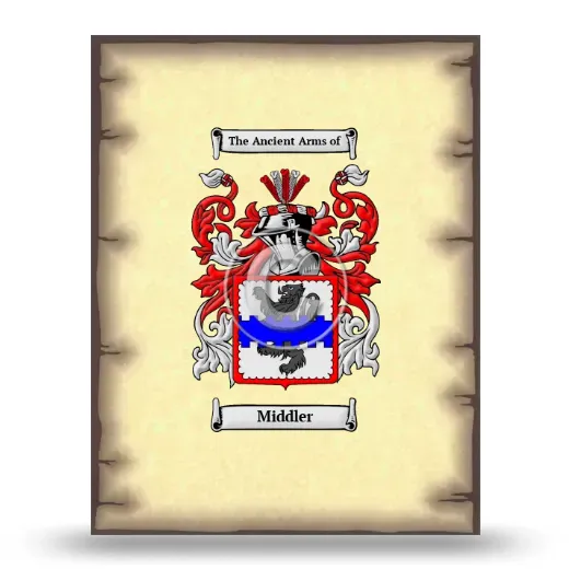 Middler Coat of Arms Print