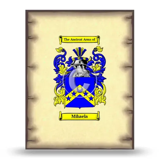 Mihaela Coat of Arms Print