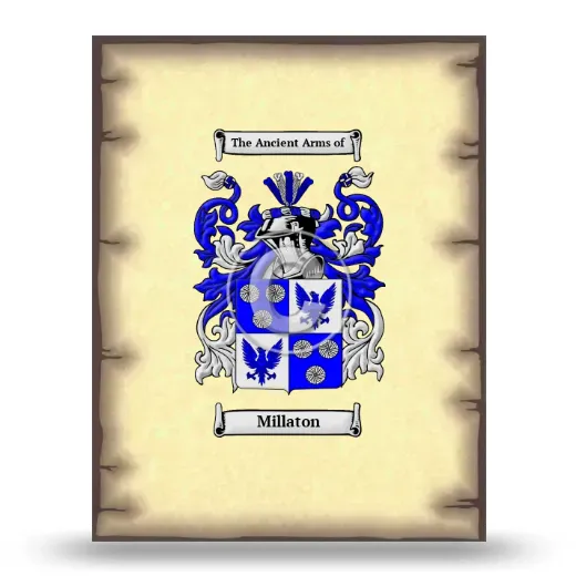 Millaton Coat of Arms Print