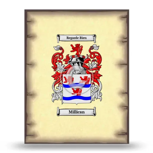 Millican Coat of Arms Print