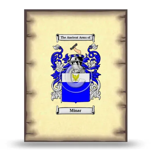 Minar Coat of Arms Print