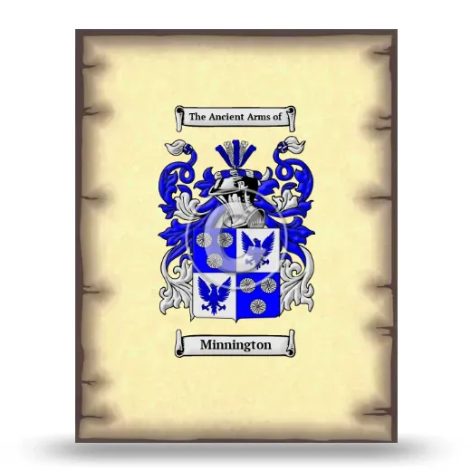 Minnington Coat of Arms Print