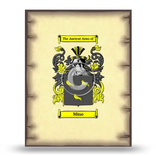 Mino Coat of Arms Print