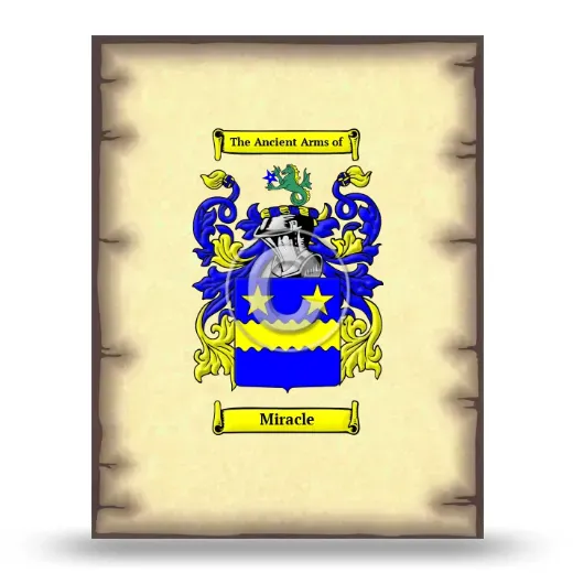 Miracle Coat of Arms Print