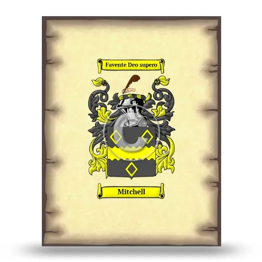 Mitchell Coat of Arms Print