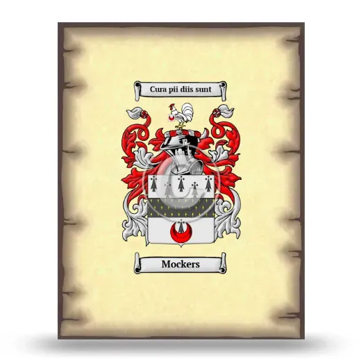 Mockers Coat of Arms Print