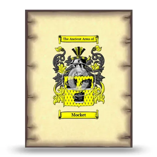 Mocket Coat of Arms Print