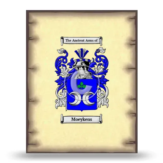 Moeykens Coat of Arms Print