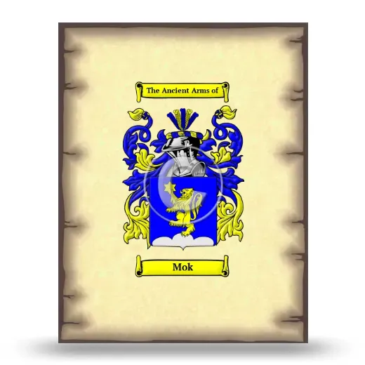 Mok Coat of Arms Print