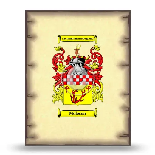 Moleson Coat of Arms Print