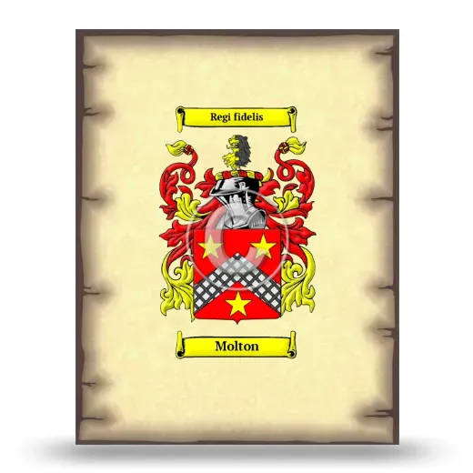 Molton Coat of Arms Print