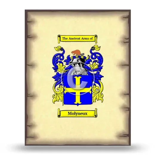 Molyneux Coat of Arms Print