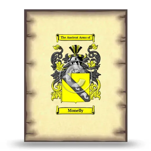 Monelly Coat of Arms Print